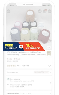 Cashback and Free Shipping Programme